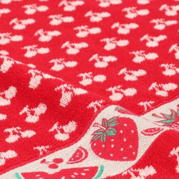 Keukendoek Fruit Rood