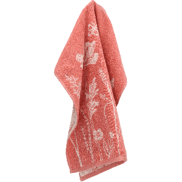 Keukendoek Wild Flowers Roze