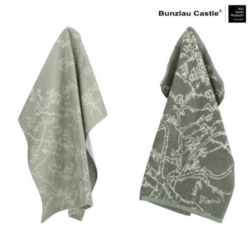 Bekijk | Ontdek  Keukendoek en Theedoek VGM Almond Blossom Donkergroen, 6260-6261 , voor  23,90, van Bunzlau Castle Textile