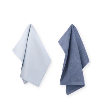 Theedoek Wilderness + Keukendoek Forest Blue 