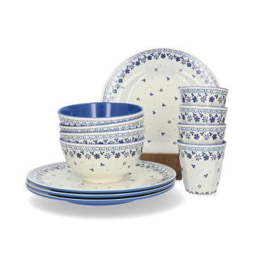 Melamine 12-delige Set - Fleur Fountain