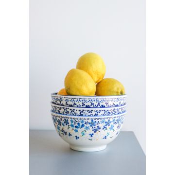 Melamine 12-delige Set - Indigo Lace 