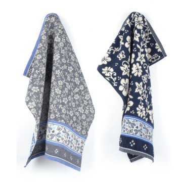 Bekijk | Ontdek  Keukendoek en Theedoek Libelle Donkerblauw, 4253+4254 , voor  19,90, van