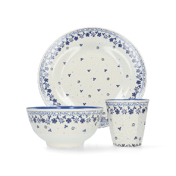 Melamine serviesset Fleur Fountain