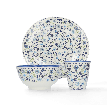 Melamine Serviesset Garden Delight