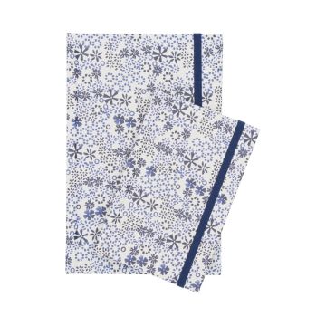 Notitieboek set van 2 - Indigo Lace