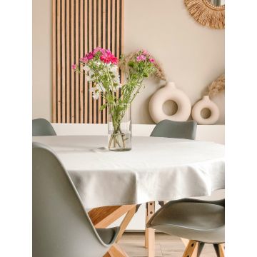 Tafelkleed Desert Rond Misty Grey Ø 160 cm